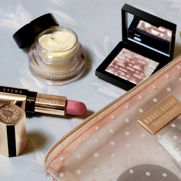 Model removing makeup with our gentle yet powerful Soothing Cleansing Oil